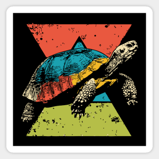 Colorful Tortoise Pop Art | Wise and Slow Animal Sticker